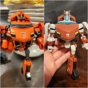 Transformers Animated '08 Deluxe Class Cybertron Ironhide Ratchet Parts Only See